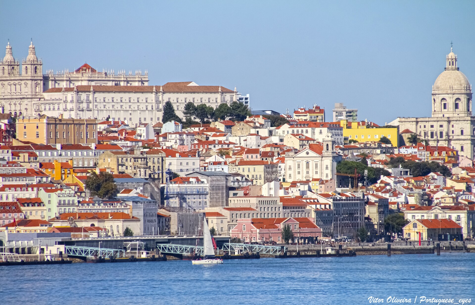 Vue de Lisbonne et du Tage — location saisonnière (alojamento local) à Lisbonne
